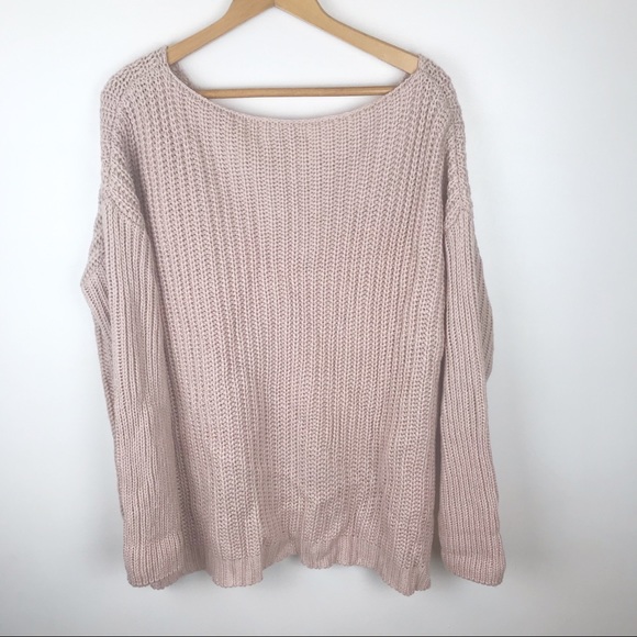 TOBI Open knit Long Sleeve Sweater Size L - Picture 2 of 6